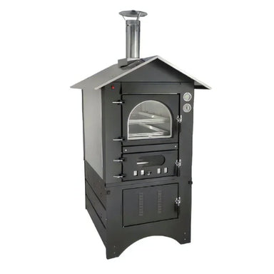 Master Indirect Outdoor Pizza Oven - Stainless Roof and Walls