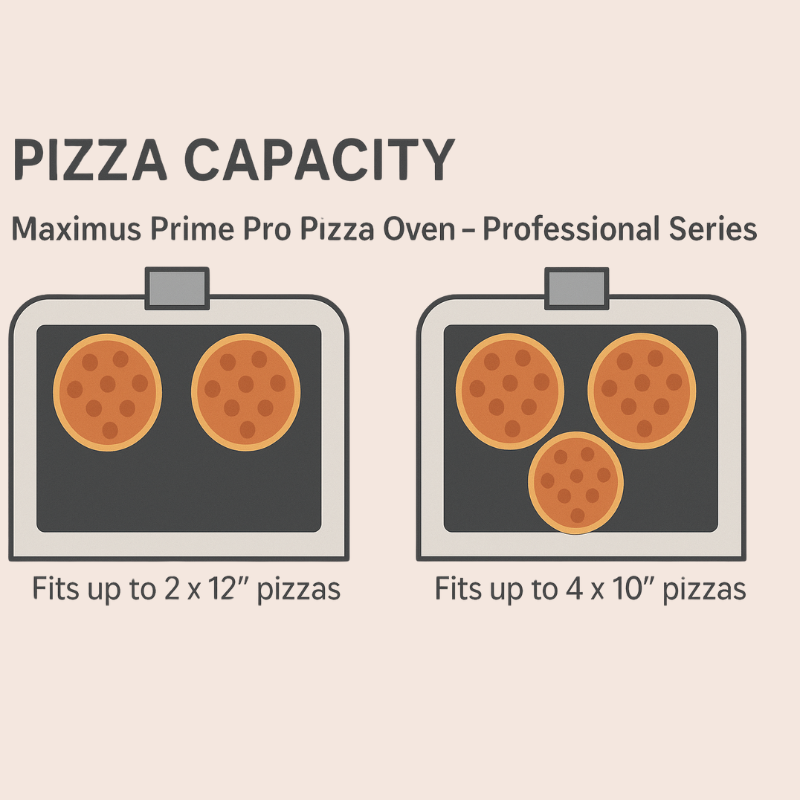 Maximus Prime Pro Pizza Oven-Professional series