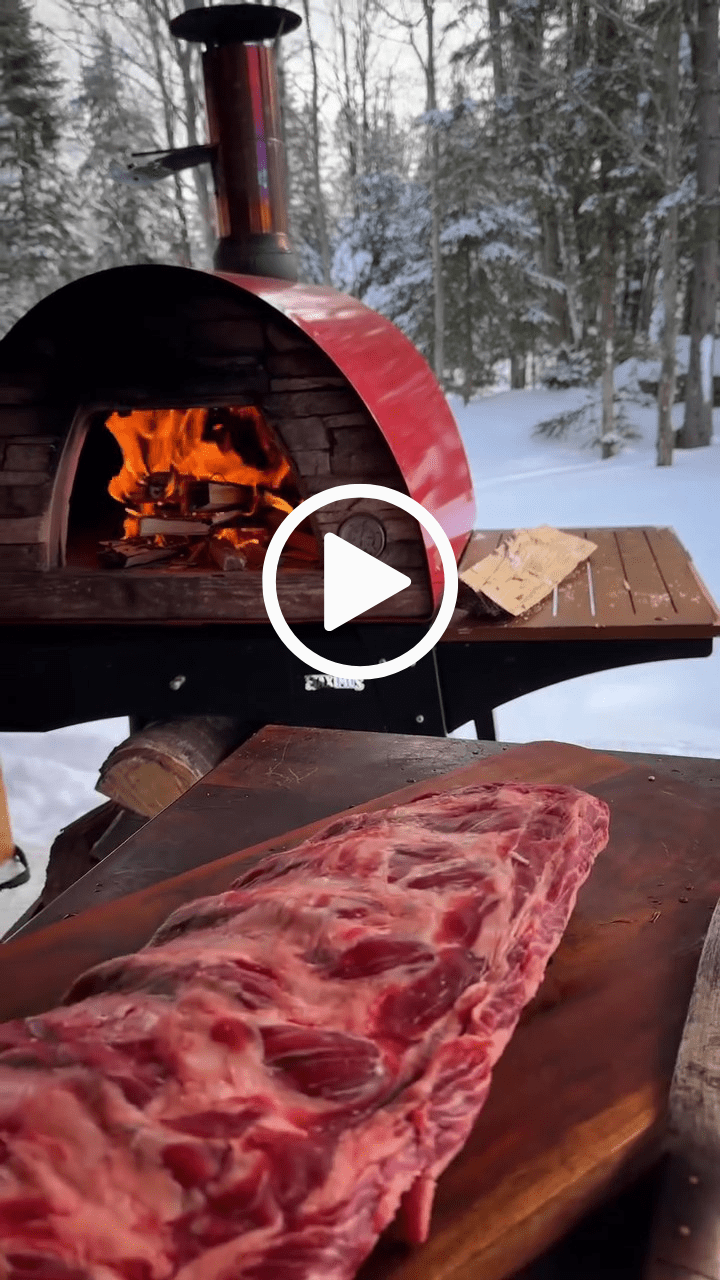 MAXIMUS PRIME LARGE PORTABLE PIZZA OVEN RED