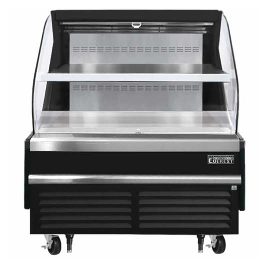 Everest - EOMH-48-B-35-T Commercial 48" Open Air Display Merchandiser Horizontal - EOMH-48-B-35-T