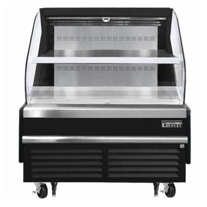 Everest - EOMH-48-B-35-T Commercial 48" Open Air Display Merchandiser Horizontal - EOMH-48-B-35-T