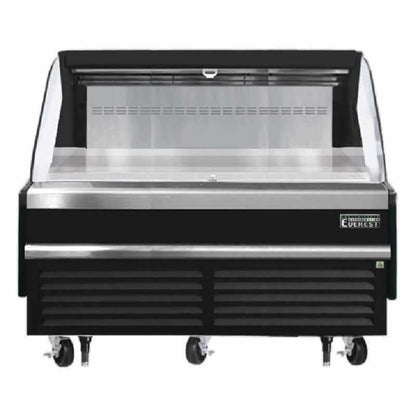 Everest - EOMH-60-B-35-S Commercial 60" Horizontal Open Air Display Merchandiser - EOMH-60-B-35-S