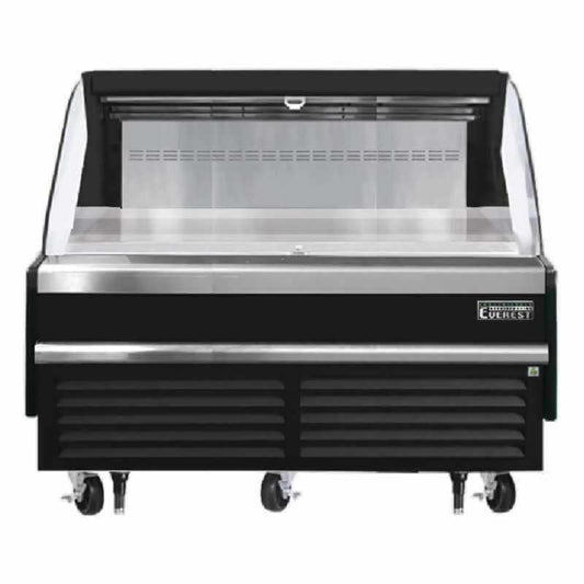 Everest - EOMH-60-B-35-S Commercial 60" Horizontal Open Air Display Merchandiser - EOMH-60-B-35-S