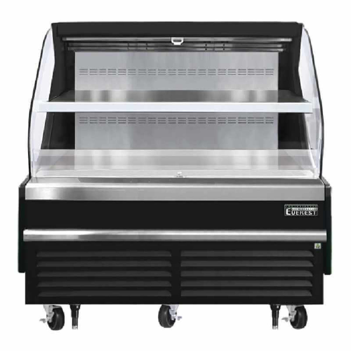 Everest - EOMH-60-B-35-T, Commercial 60" Horizontal Open Air Display Merchandiser - EOMH-60-B-35-T
