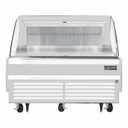 Everest - EOMH-60-W-35-S Commercial 60" Horizontal Open Air Display Merchandiser - EOMH-60-W-35-S