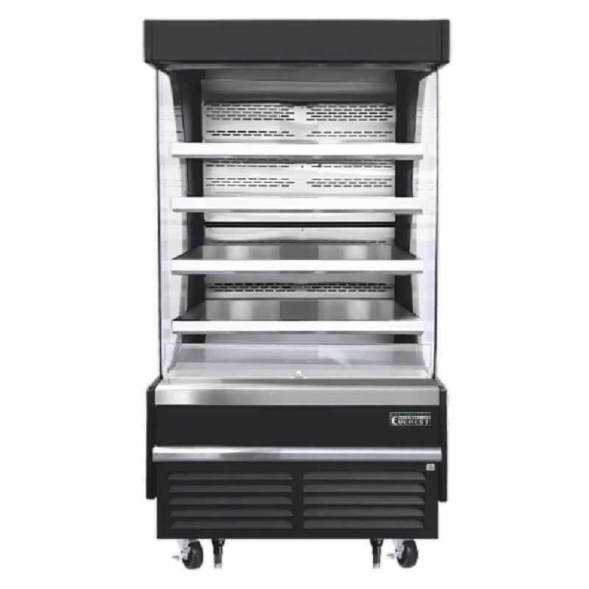 Everest - EOMV-36-B-35-T, Commercial 37" Open Air Display Merchandiser Vertical - EOMV-36-B-35-T