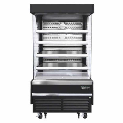Everest - EOMV-36-B-35-T, Commercial 37" Open Air Display Merchandiser Vertical - EOMV-36-B-35-T