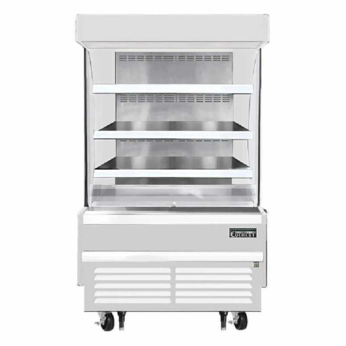 Everest - EOMV-36-W-28-S, Commercial 37" Open Air Display Merchandiser Vertical - EOMV-36-W-28-S