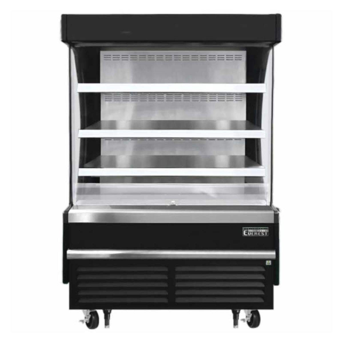 Everest - EOMV-48-B-28-S, Commercial 48" Open Air Display Merchandiser Vertical - EOMV-48-B-28-S