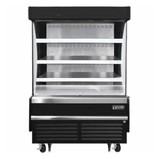 Everest - EOMV-48-B-28-S, Commercial 48" Open Air Display Merchandiser Vertical - EOMV-48-B-28-S