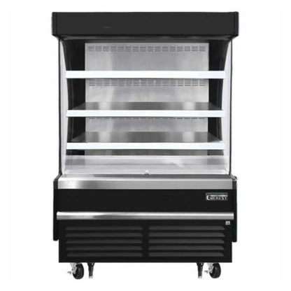 Everest - EOMV-48-B-28-S, Commercial 48" Open Air Display Merchandiser Vertical - EOMV-48-B-28-S