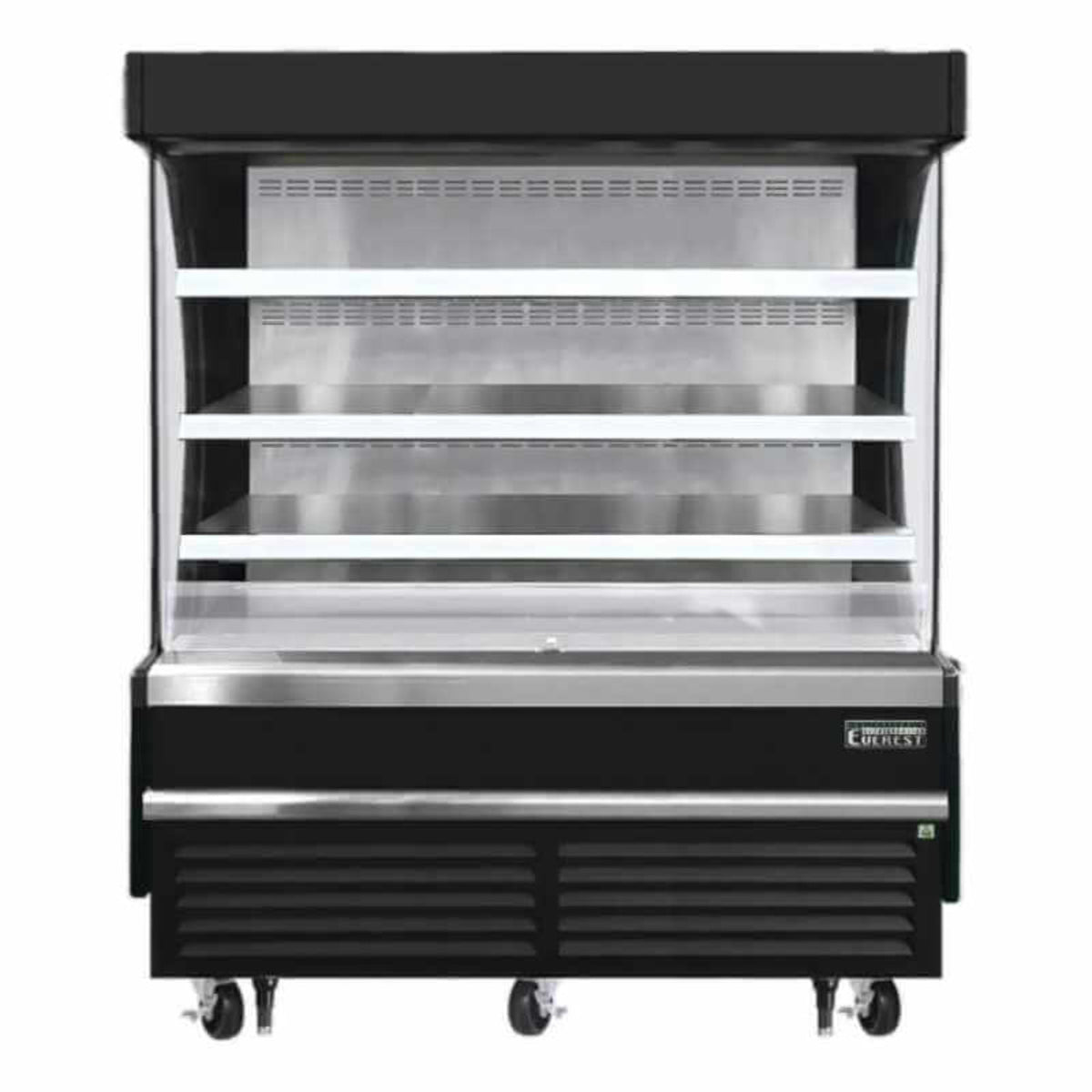 Everest - EOMV-60-B-28-S, Commercial 60" Vertical Open Air Display Merchandiser - EOMV-60-B-28-S