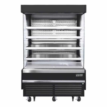 Everest - EOMV-60-B-35-T, Commercial 60" Vertical Open Air Display Merchandiser - EOMV-60-B-35-T