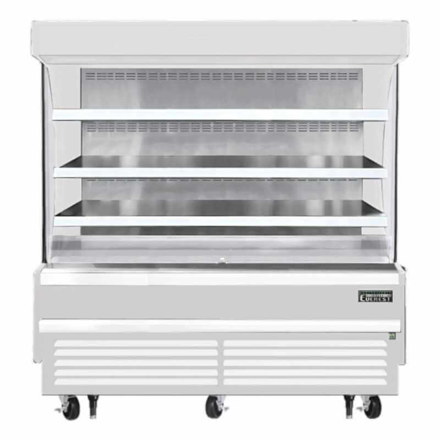 Everest - EOMV-72-W-28-S, Commercial 73" Vertical Open Air Display Merchandiser Refrigerator 19 cu. ft - EOMV-72-W-28-S.