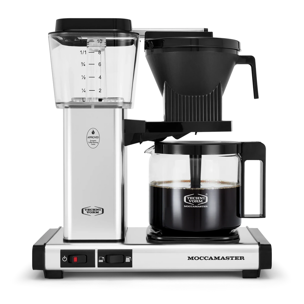 Moccamaster KBGV Select 10-Cup Coffee Maker in Polished Silver - 53941