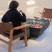 Modeno Aurora Ethanol Fire Table Lifestyle