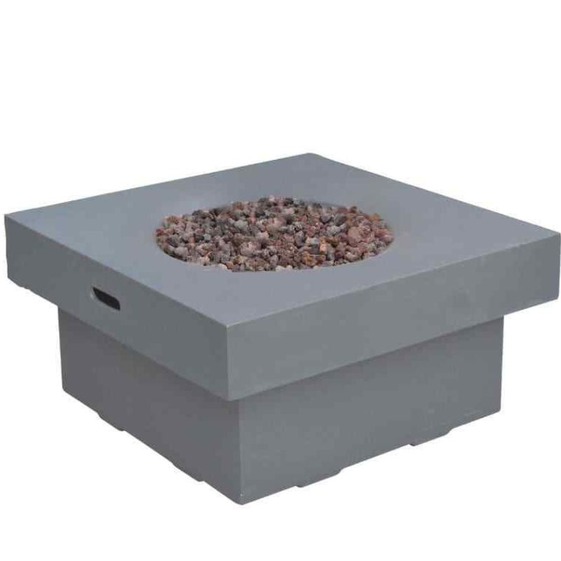 Modeno Branford Fire Table Light Gray Silo