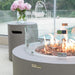 Modeno Tramore Fire Table With tank cover and windscreen