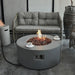 Modeno Tramore Fire Table Indoor set Up