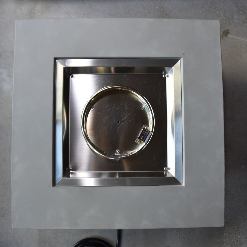 Modeno Westport Fire Table Burner top view