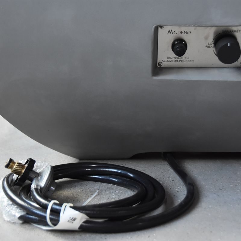 Modeno Westport Fire Table gas hose