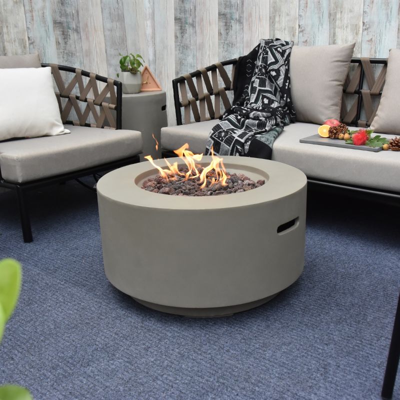 Modeno Waterford Fire Table indoor Set up