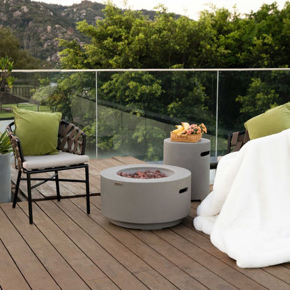 Modeno Waterford Fire Table No flame balcony set up