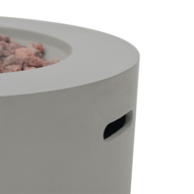 Modeno Waterford Fire Table top edge detailed Look