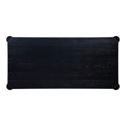 Moe's Home Collection Post Dining Table Large Oak Black - BC-1112-02