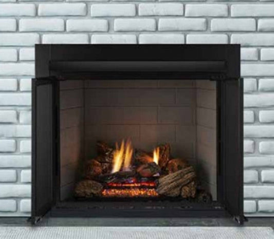 Monessen Lo-Rider 42 Inch LCUF Clean Face Vent Free Gas Firebox with Panels - LCUF42CR-C