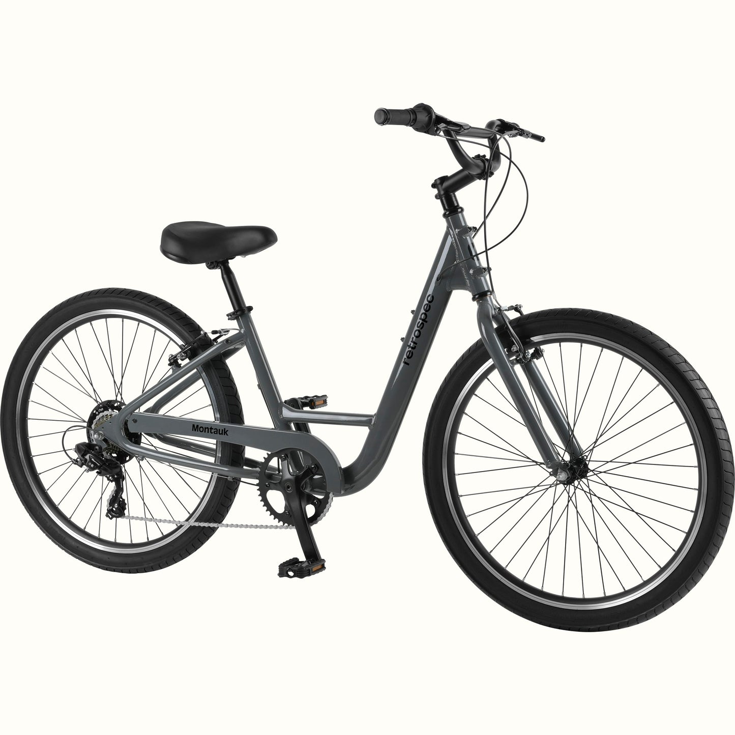 Retrospec Montauk 26" Comfort Cruiser Bike - Step Through 7 Speed - 6839