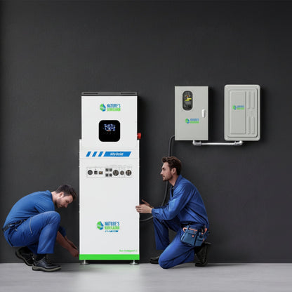 Nature's Generator  MyGrid 10K Solar Generator for Home - NGMGTNAUA