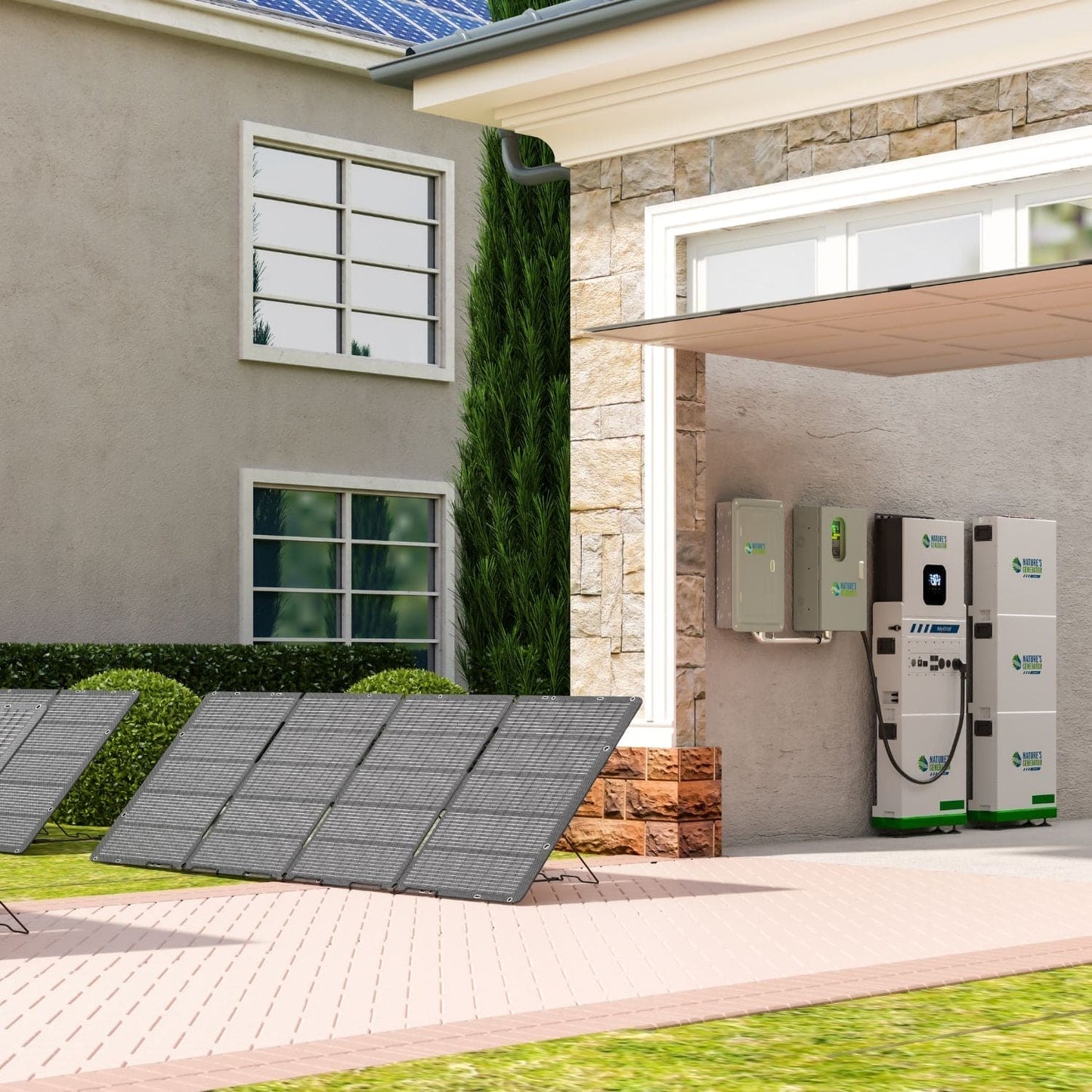 Nature's Generator 400W Folding Solar Panel - NG400FPNL
