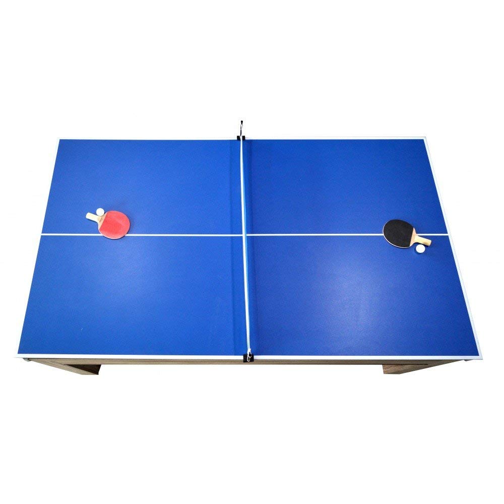 Hathaway Newport 7ft Multi Game Table with Top & Benches - BG2535P