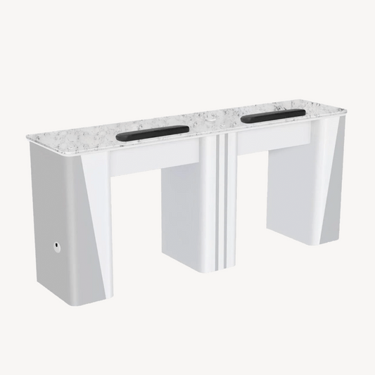 Mayakoba NOVA I Double Manicure Table - JAT-NTBL-5131-KIT