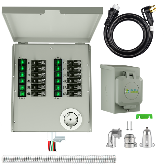 Nature's Generator  12-Circuit 120/240V 50A Non-Automatic Transfer Switch - NGPHPTK3