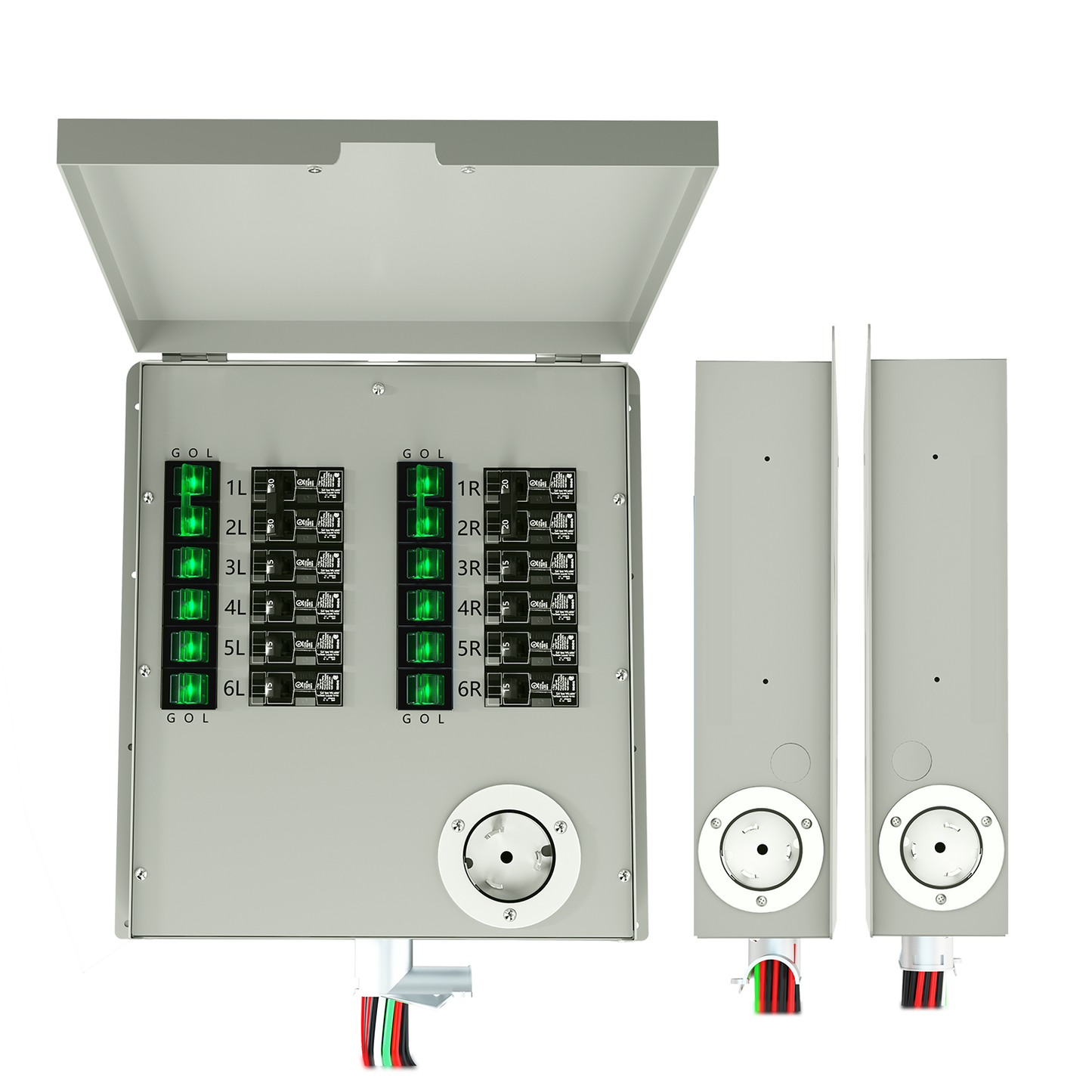 Nature's Generator  Gen 2 Solar Generator and Transfer Switch - NGPHAUP