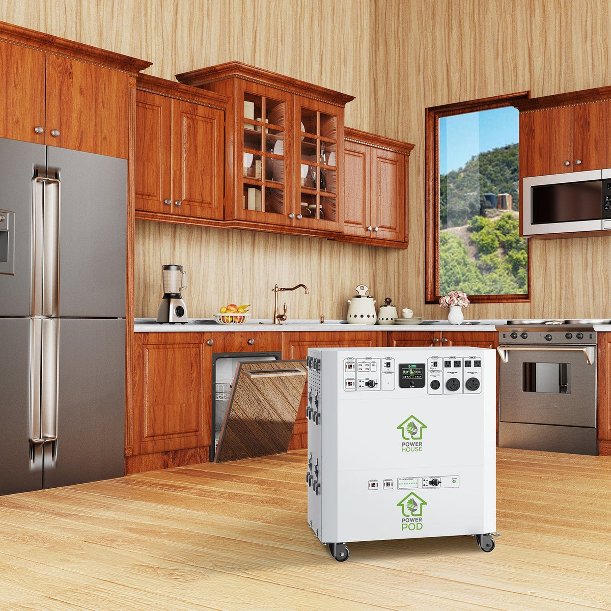 Nature's Generator Powerhouse + Power Pod - Backyard Provider