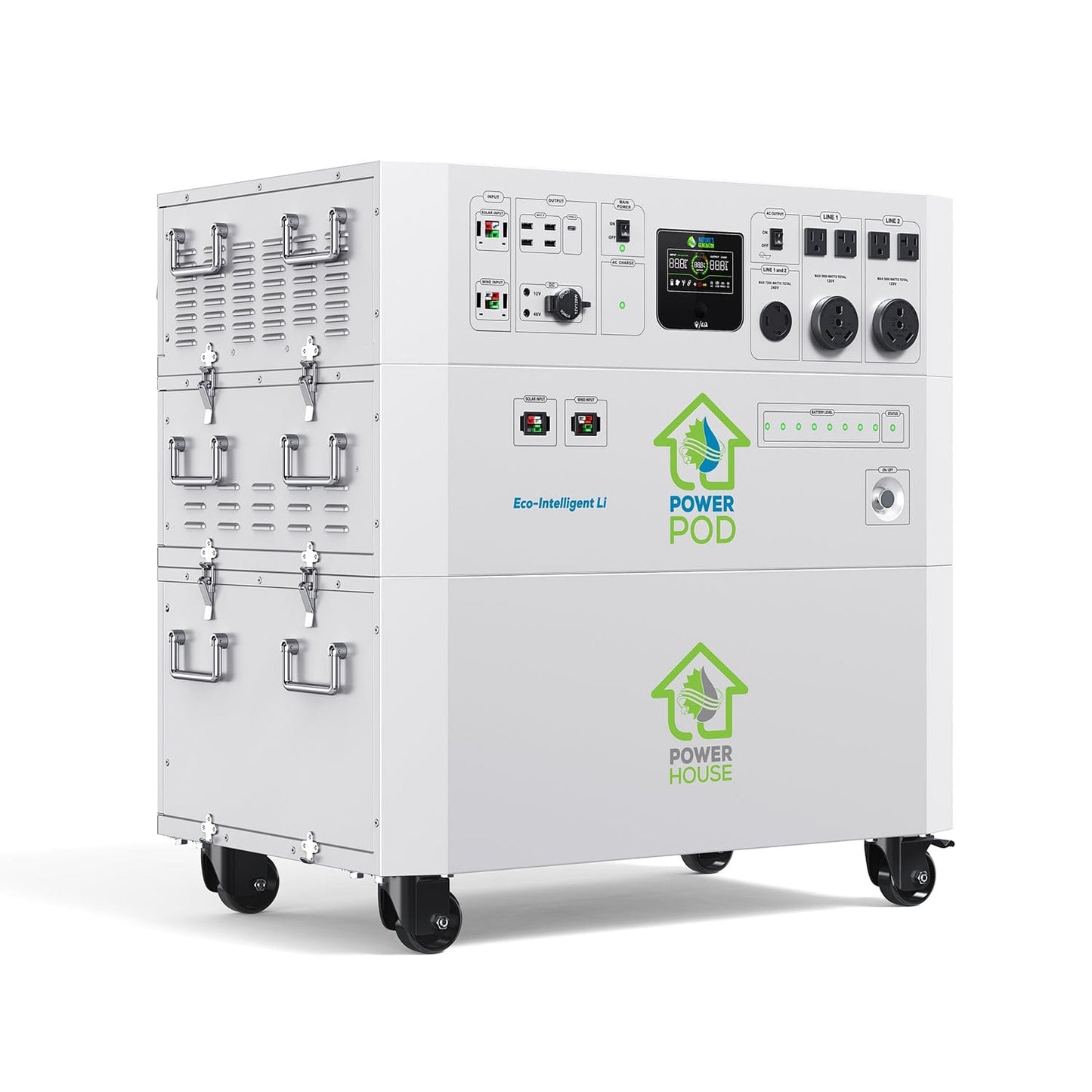 Nature’s Generator Powerhouse Hybrid Platinum WE System - Backyard Provider