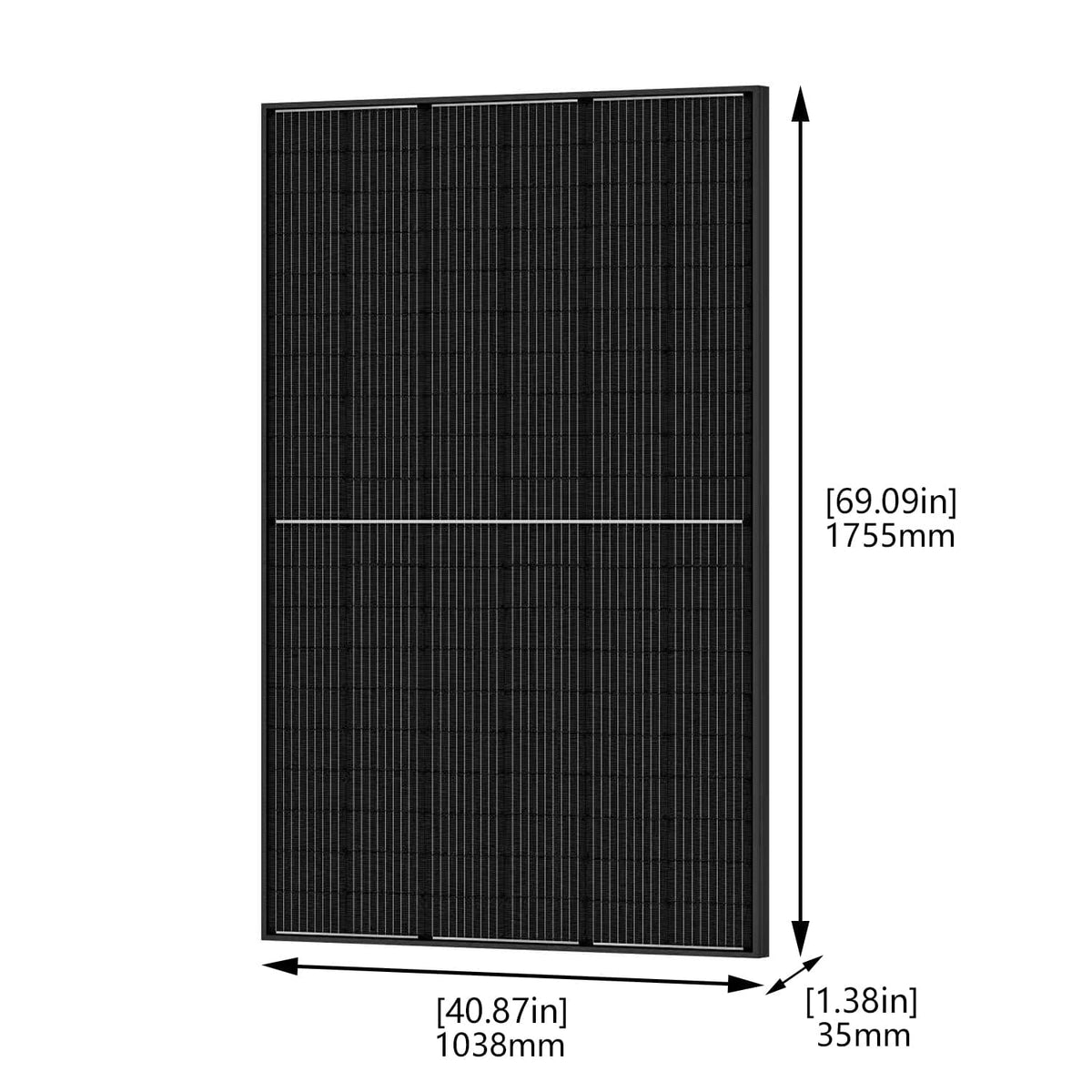 410 Watt Monocrystalline Solar Panel (4 Packs) With Solar Panel Mount Rack - Backyard Provider