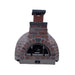 New Haven Rustico XL Traditional Wood Fired Brick Pizza Oven Front
