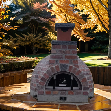 New Haven Rustico XL Traditional Wood Fired Brick Pizza Oven Outdoor