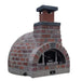 New Haven Rustico XL Traditional Wood Fired Brick Pizza Oven Right Side