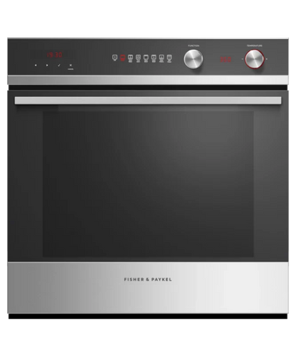 Fisher Paykel 24" Series 5 Contemporary Self-Cleaning Oven, 7 Function Stainless Steel - OB24SCD7PX1