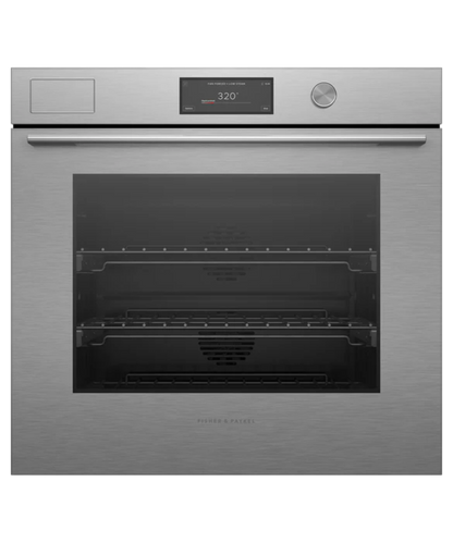 Fisher Paykel 30" Series 11 Contemporary Self-Cleaning Steam Assist Oven Silver - OB30SCPSUDX3
