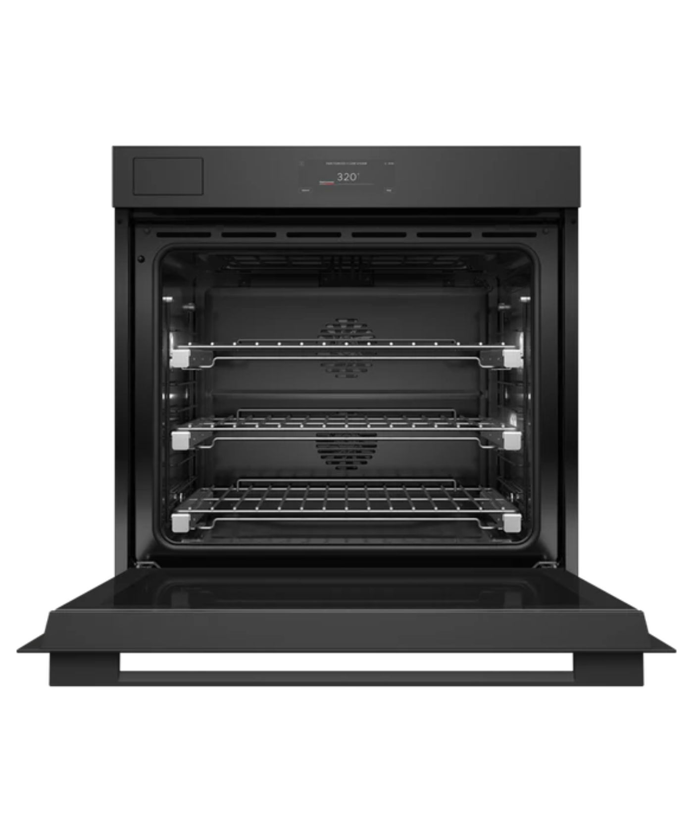 Fisher Paykel 30" Series 11 Minimal Self-Cleaning Steam Assist Oven Black Glass - OB30SMPSUB3