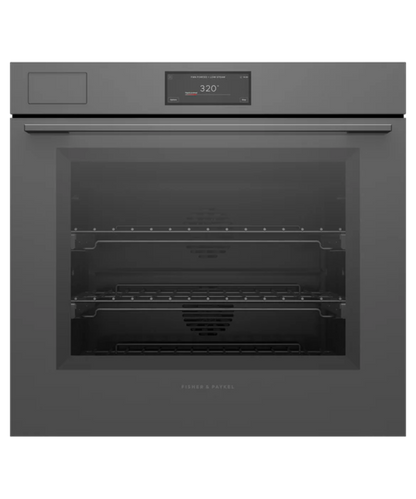 Fisher Paykel 30" Series 11 Minimal Self-Cleaning Steam Assist Oven Gray - OB30SMPSUG3