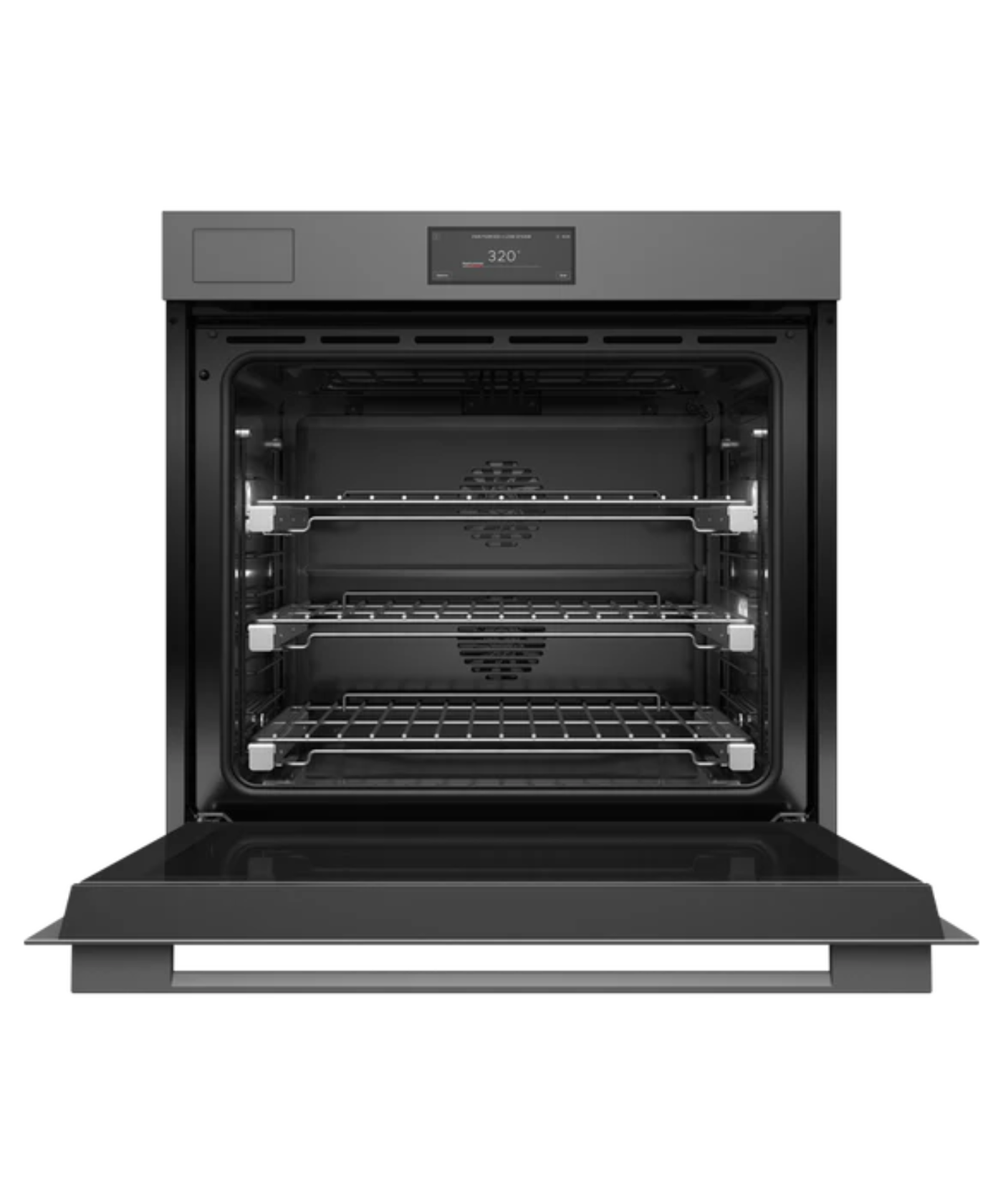 Fisher Paykel 30" Series 11 Minimal Self-Cleaning Steam Assist Oven Gray - OB30SMPSUG3