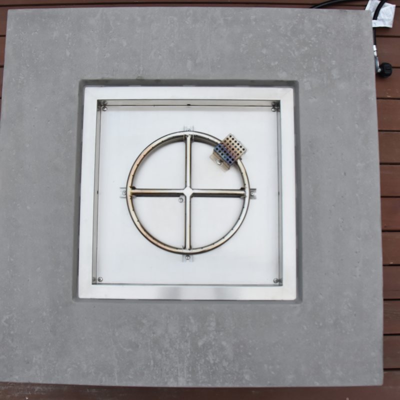 Manhattan Fire Table burner ring from above