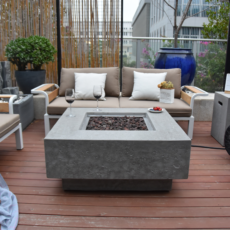 Manhattan Fire Table on deck